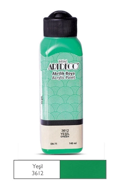 Artdeco Akrilik Boya 140 Ml Yeşil ürün görseli 1