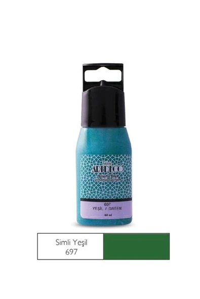 Artdeco Boyutlu Boya 697 YEŞİL SİMLİ 60ml ürün görseli 1