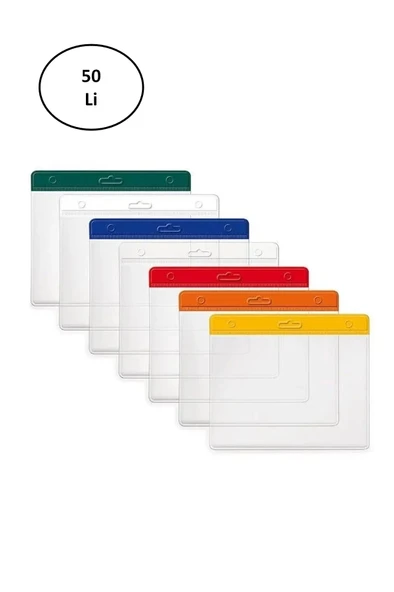 Mas 3510 54x86 50 Li Şeffaf Yatay Plastik Kart Poşeti ürün görseli 1