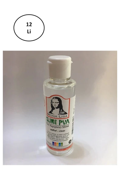 Südor Sıvı Yapıştırıcı Slime Şeffaf 70 ml 12'li ürün görseli 1