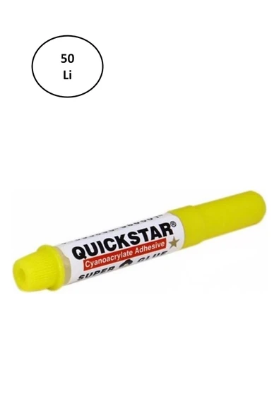 Quickstar Japon Yapıştırıcı 1,5 Gr Kutulu 50'li ürün görseli 1