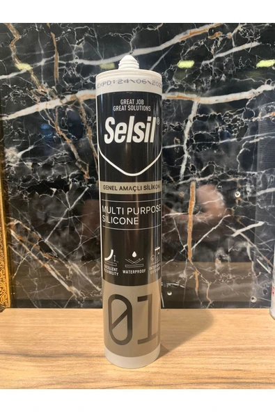 Selsil Genel Amaçlı Şeffaf Silikon ürün görseli 1