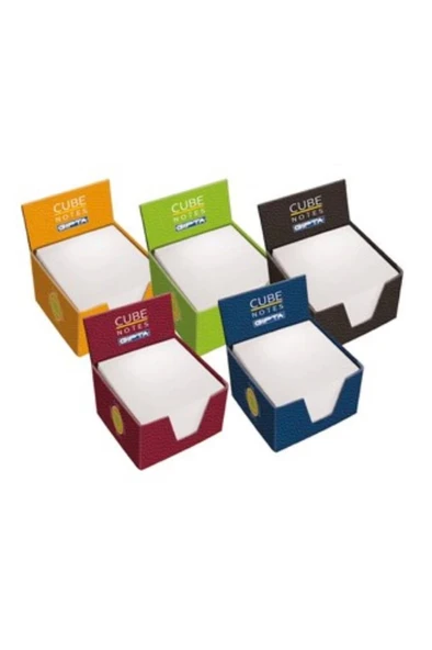 Gıpta Küp Notluk 8x8x4,5 Cm ürün görseli 1