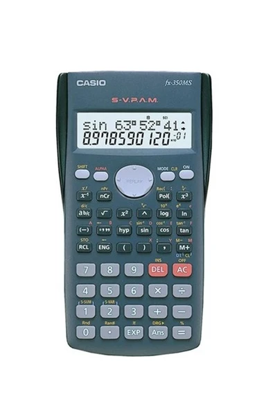 Casio Hesap Makinesi Fx-82Ms 10+2 Hane Pilli ürün görseli 1