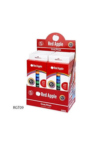Red Apple Guaj Boya Tüp 9 Ml 12x72 ürün görseli 1