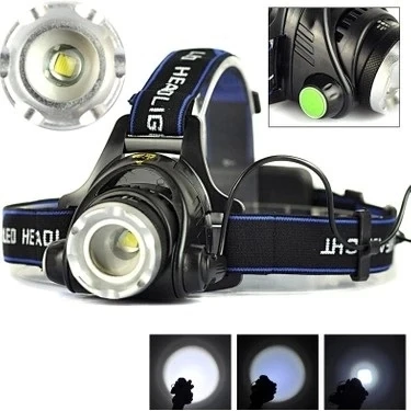 Led Kafa Feneri 2000lm Xm-l T6 2000 Lumens 3 Modlu ürün görseli 1