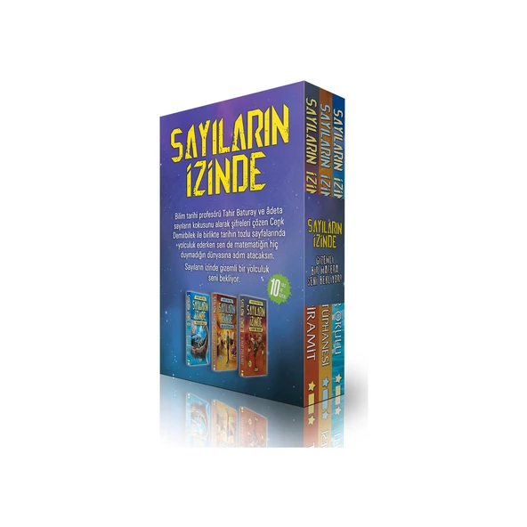 Sayıların İzinde Kitap Seti (3 Kitap Takım) - Acayip Kitaplar ürün görseli 1