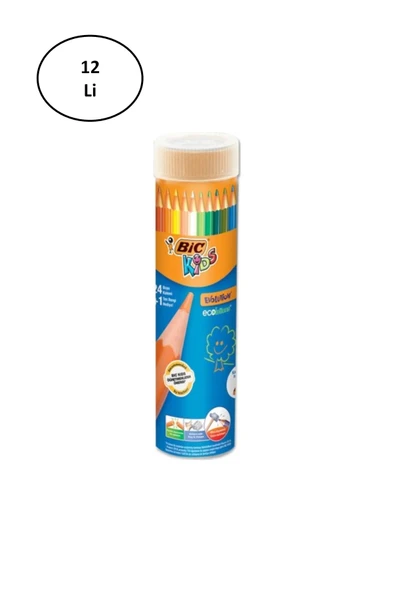 Bic Evolution Kuruboya Metal T24+1 12'li ürün görseli 1