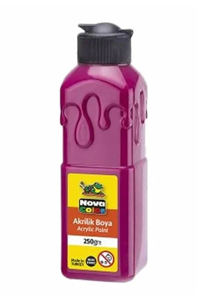 Nova Color NC-3029 250 gr Fuşya Akrilik Boya ürün görseli 1