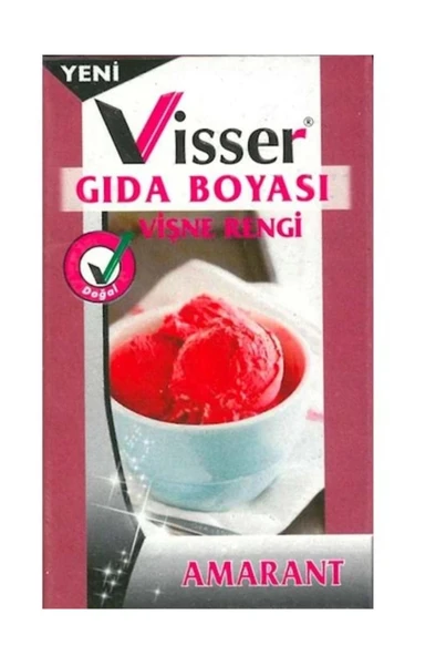 Visser Gıda Boyası Vişne Renk 9 gr ürün görseli 1
