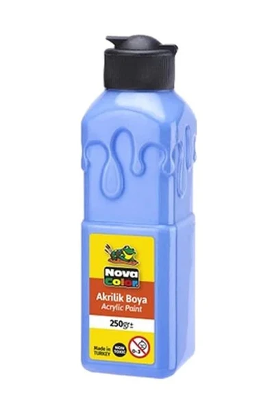 Nova Color NC-3020 250 gr Açık Mavi Akrilik Boya ürün görseli 1