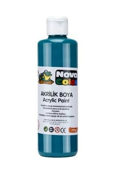 Nova Color Akrilik Boya 250 Gr. Yeşil Nc-433 ürün görseli 1