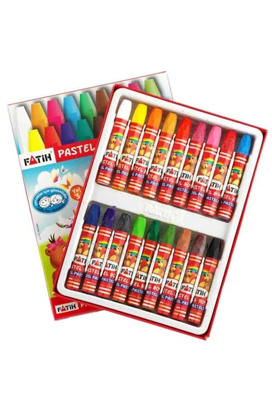 Fatih Pastel Boya 18 Renk King Size ürün görseli 1