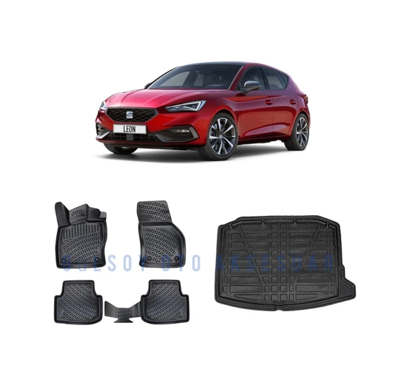 Seat Leon Otomatik Paspas Ve Bagaj Havuzu 2021- ürün görseli 1