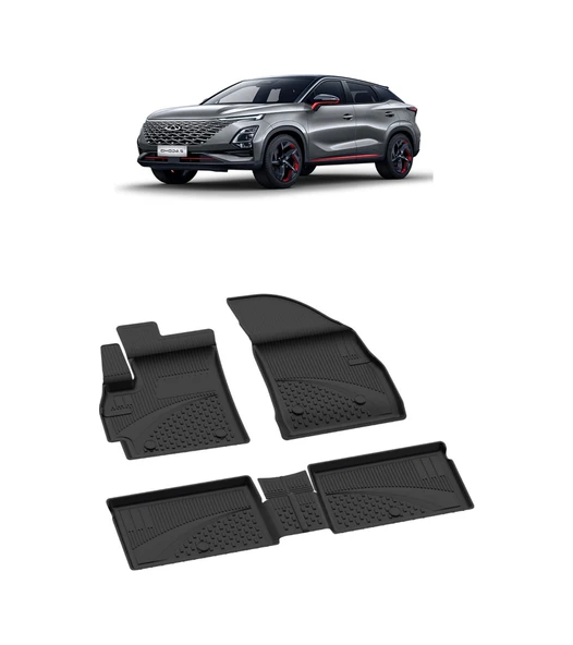 Sahler Chery Omoda 5 2022+ 4.5 D Sahler Paspas Siyah ürün görseli 1