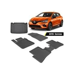 Renault Clıo V Havuzlu Paspas Ve Bagaj Havuzu 2019-2021 Arası ürün görseli 1