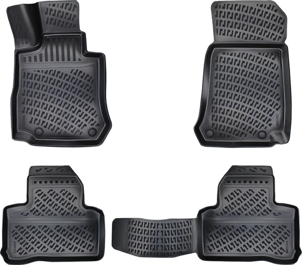 Ford Fiesta 3D Havuzlu Paspas 2013 2017 ürün görseli 1