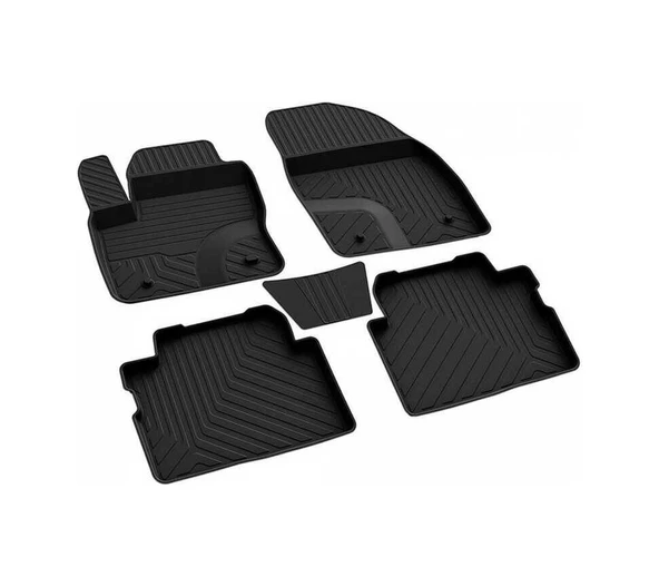Ford Kuga 4D Havuzlu Paspas Siyah 2008-2011 Arası ürün görseli 1
