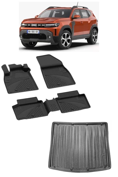 Renault Duster Havuzlu Paspas Ve Bagaj Havuzu Benzinli Hprid ürün görseli 1