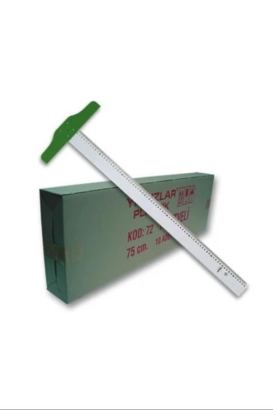 Yıldızlar Plastik T Cetveli 75 Cm ürün görseli 1
