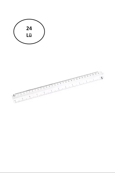 Rio Cetvel Trebble Cetvel 30 Cm (24 Lü Paket) ürün görseli 1