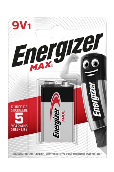 Energizer 9 Volt Pil Tekli EM9V1 ürün görseli 1
