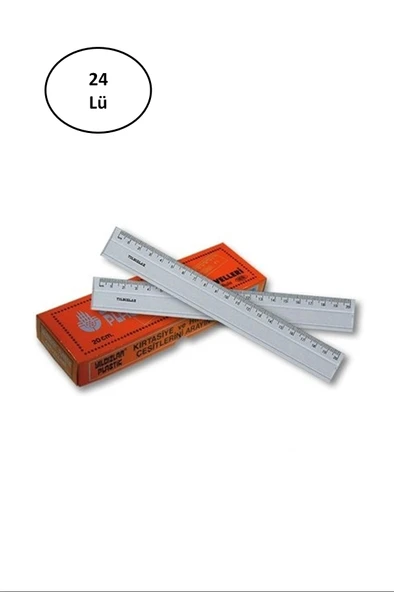 Yıldızlar 20 Cm Cetvel 24'lü ürün görseli 1