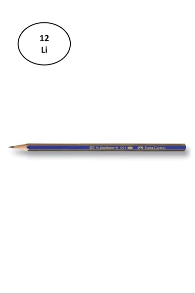 Faber Castell GoldFaber 1221 Dereceli Kurşun Kalem 5H 12'li ürün görseli 1