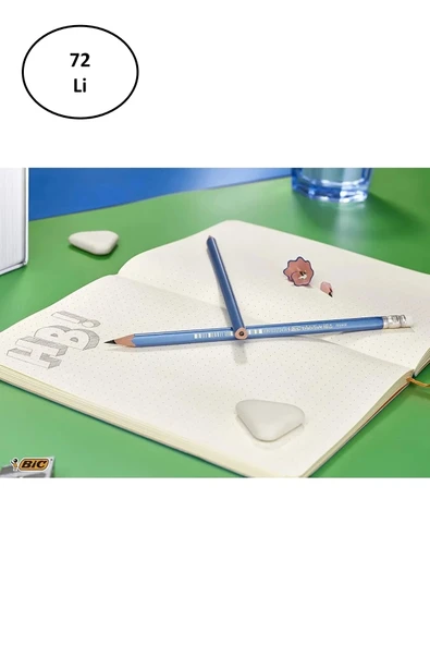 Bic Evolution Üçgen Hb Kurşun Kalem 72'li - Resim 4