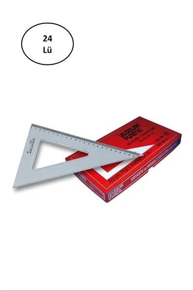 Yıldızlar Öğrenci Gönyesi 26 Cm 60 Cc 24'lü ürün görseli 1