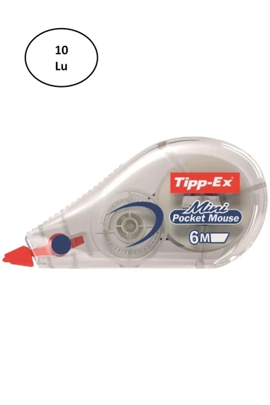 Bic Tipp-ex Mini Pocket Mouse Şerit Düzeltici 10'lu ürün görseli 1