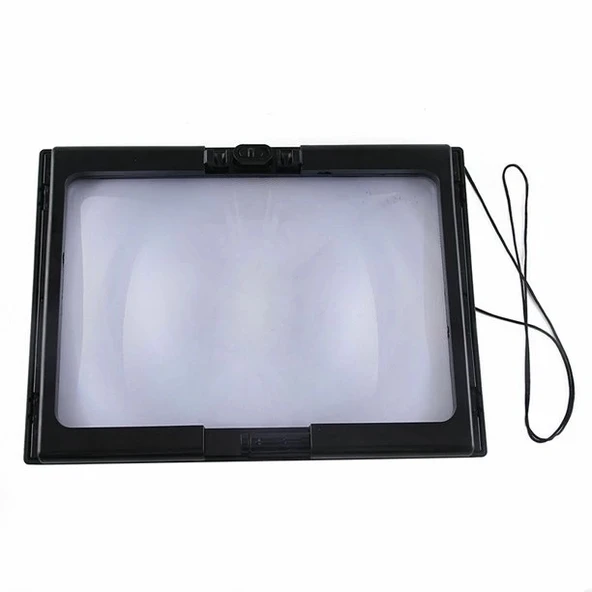 Led Işıklı Kitap  Okuma Büyüteç - Resim 5