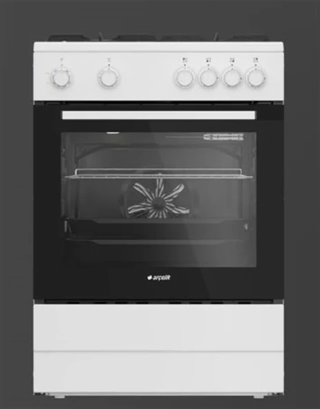 Arçelik 8431-1 B Ocaklı Elektroturbo Fırın Beyaz ürün görseli 1
