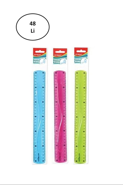 Südor Flexible Esnek Silikonlu (Kırılmaz) 30 cm 48'li ürün görseli 1