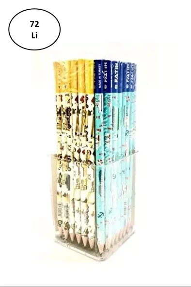 Fatih Kurşun Kalem Araçlar FA17750KL00 (72 Li Paket) ürün görseli 1