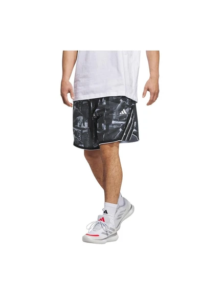 adidas Erkek  Beyaz  Şort CRAZYLITE AOP 5 JN2460 ürün görseli 1