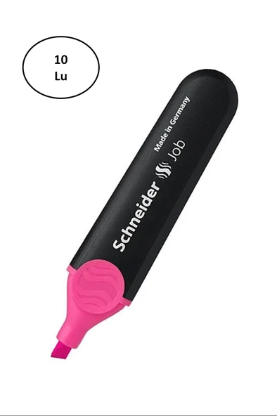 Schneider SCF102 Job 150 1-4,5 mm Pembe Fosforlu Kalem 10'lu ürün görseli 1