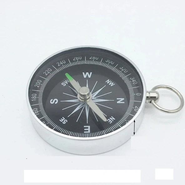 Mini Paslanmaz Alüminyum Pusula G442b - Resim 3
