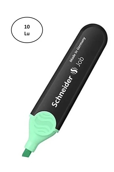 Schneider SCF090 Job Pastel 1-4,5 mm N.Yeşili Fosforlu 10'lu ürün görseli 1