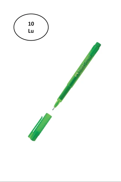 Broadpen 1554 Yeşil ADEL.5020155467 Faber Castell 10'lu ürün görseli 1