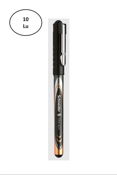 Schneıder Xtra 825 Konik Uçlu Roller Kalem 0,5 Mm Siyah 10'lu ürün görseli 1
