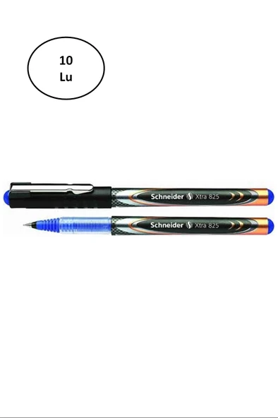 Schneıder Xtra 825 Konik Uçlu Roller Kalem 0,5 Mm Mavi 10'lu ürün görseli 1