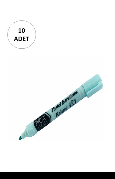 10 Adet Picador Fosforlu Kalem Pastel Kx 089H/441 Mavi 10'lu ürün görseli 1