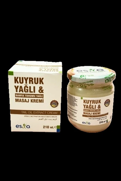 Esila Kuyruk Yağlı Masaj Kremi 210ml Akıllı Krem Royaleks ürün görseli 1