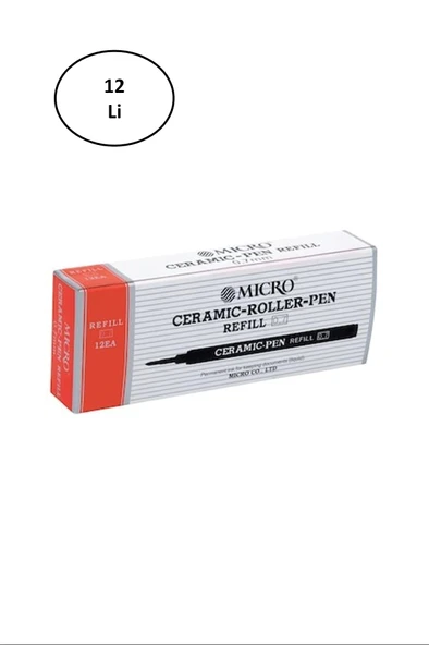 Mikro Micro Ceramic Refil Kırmızı 0,7 12'li ürün görseli 1