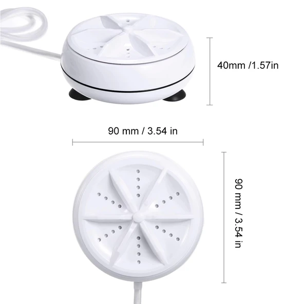 Mini  Portatif Çamaşır Makinesi - Resim 2