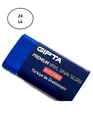Gıpta Silgi - Premium Sınav Silgisi Dust Free Mavi 4-k272300-5001 24 Lü ürün görseli 1