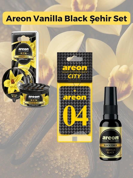 Areon Vanilla Black Şehir Set-04 ürün görseli 1