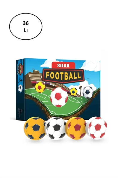 Silka Silgy Football Serisi Silgi 36'lı ürün görseli 1