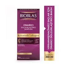 Bioblas Hair Health Onarıcı Collagen Yıpranmış Saçlar Şampuan 360 ml ürün görseli 1